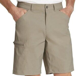 Eddie Bauer Men's UPF 50+ Classic Fit Rainier Tech Shorts NWT